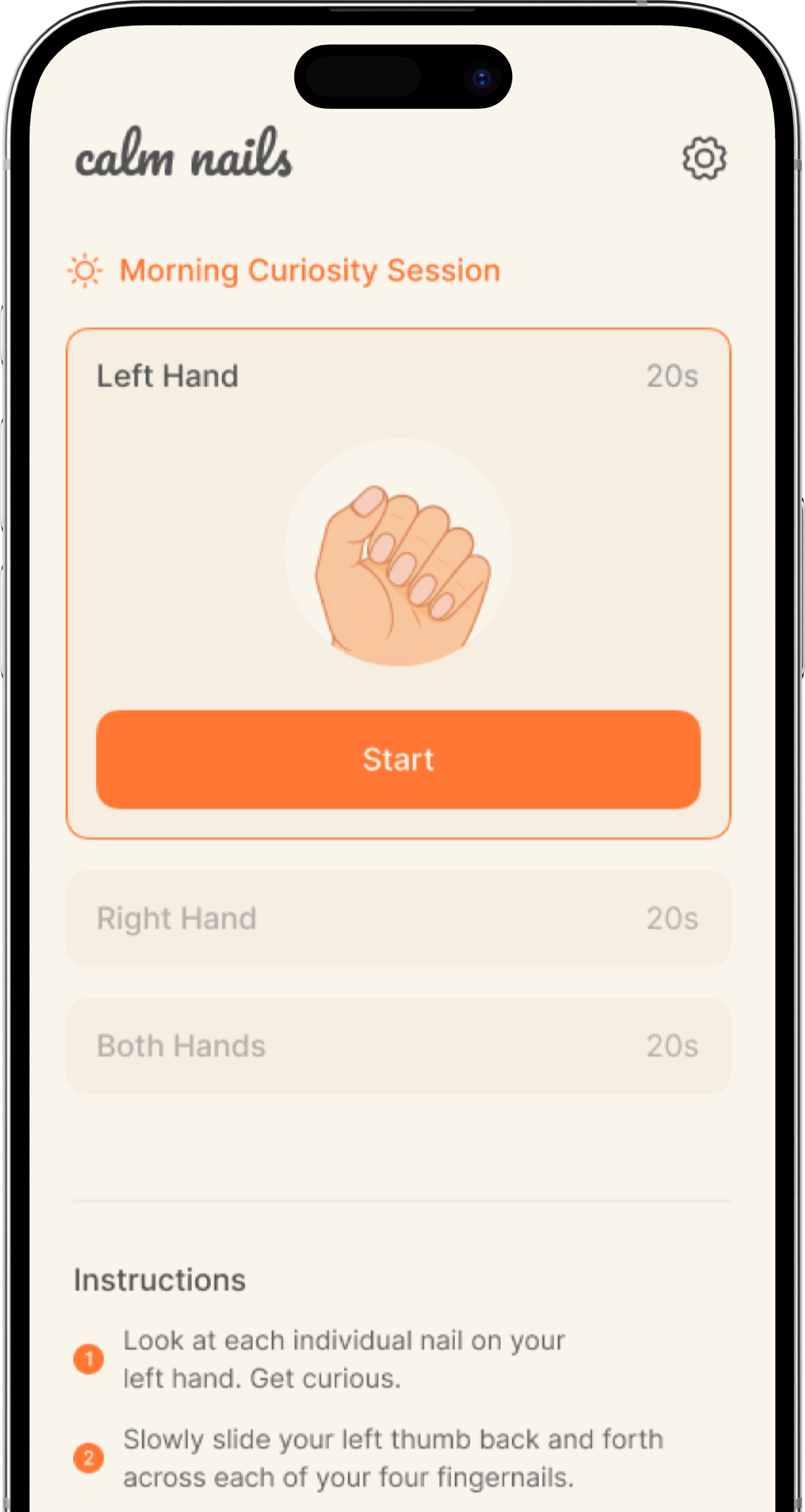Reverse It app preview on phone